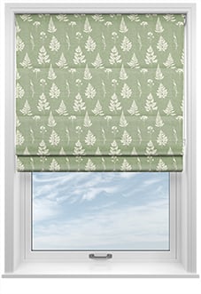 Emily Bond Tynesfield, Sage - Twist&Fit Roman Blind